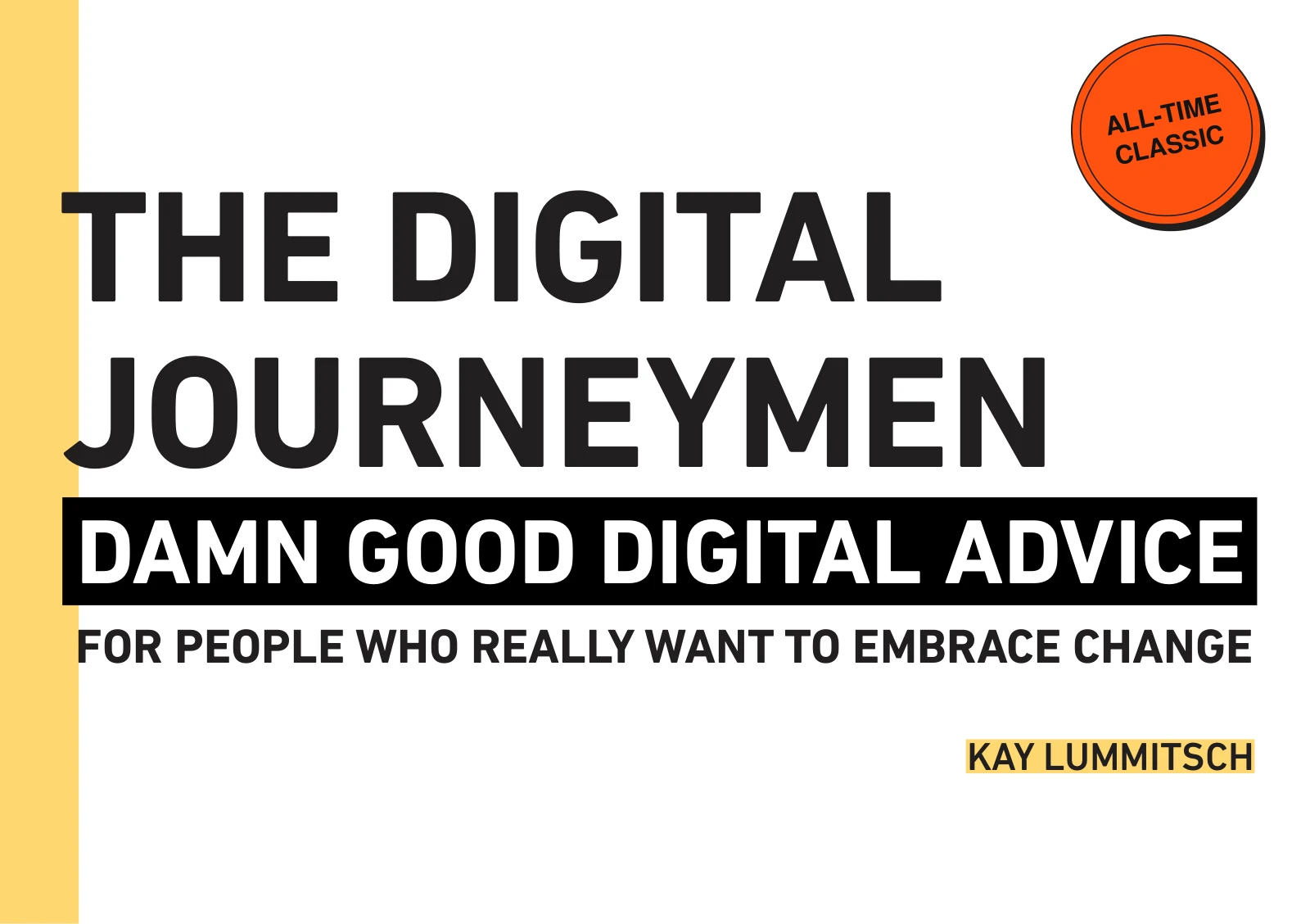 The Digital Journeymen cover with orange All-Time Classic sticker