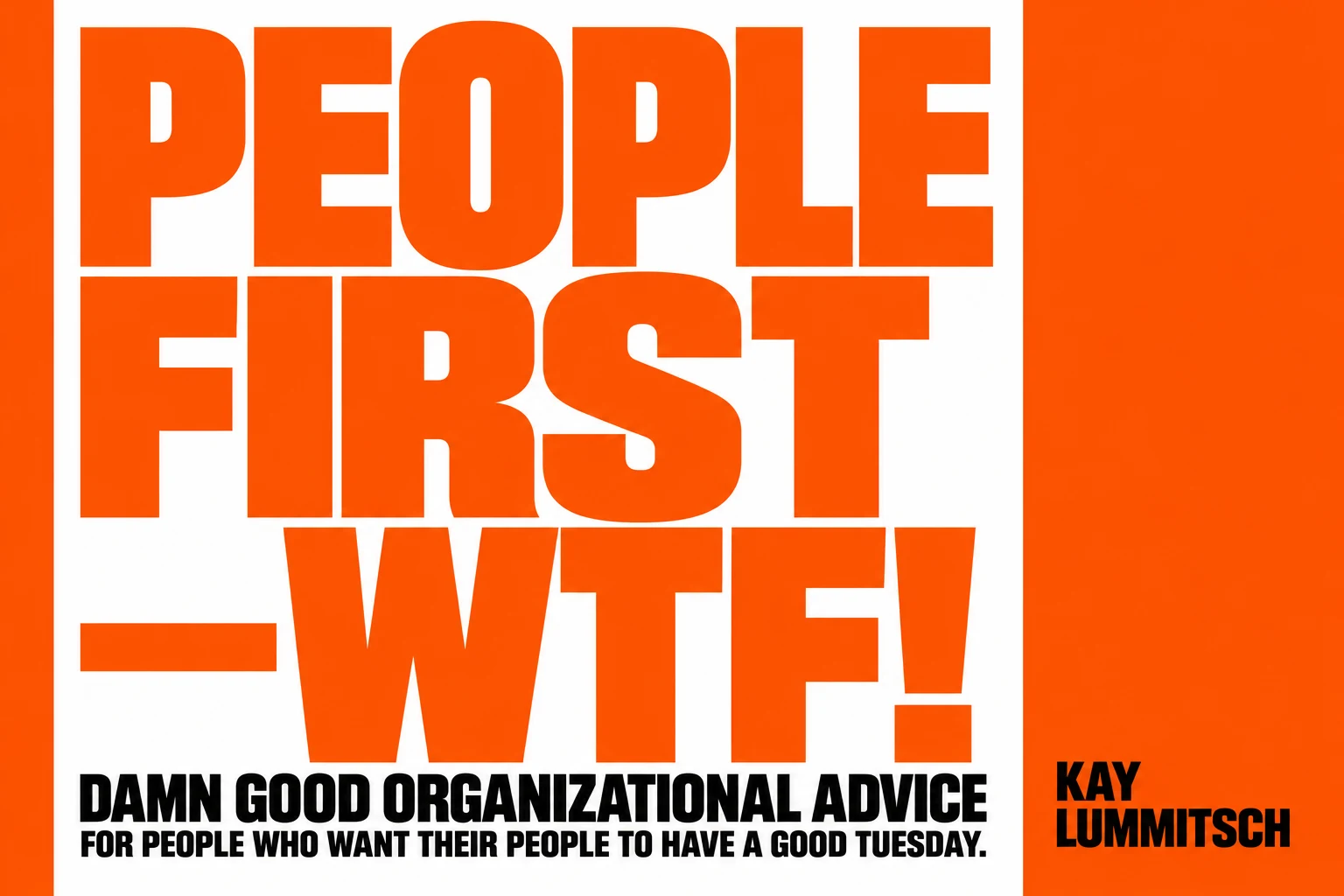 People First — WTF! Booklet cover